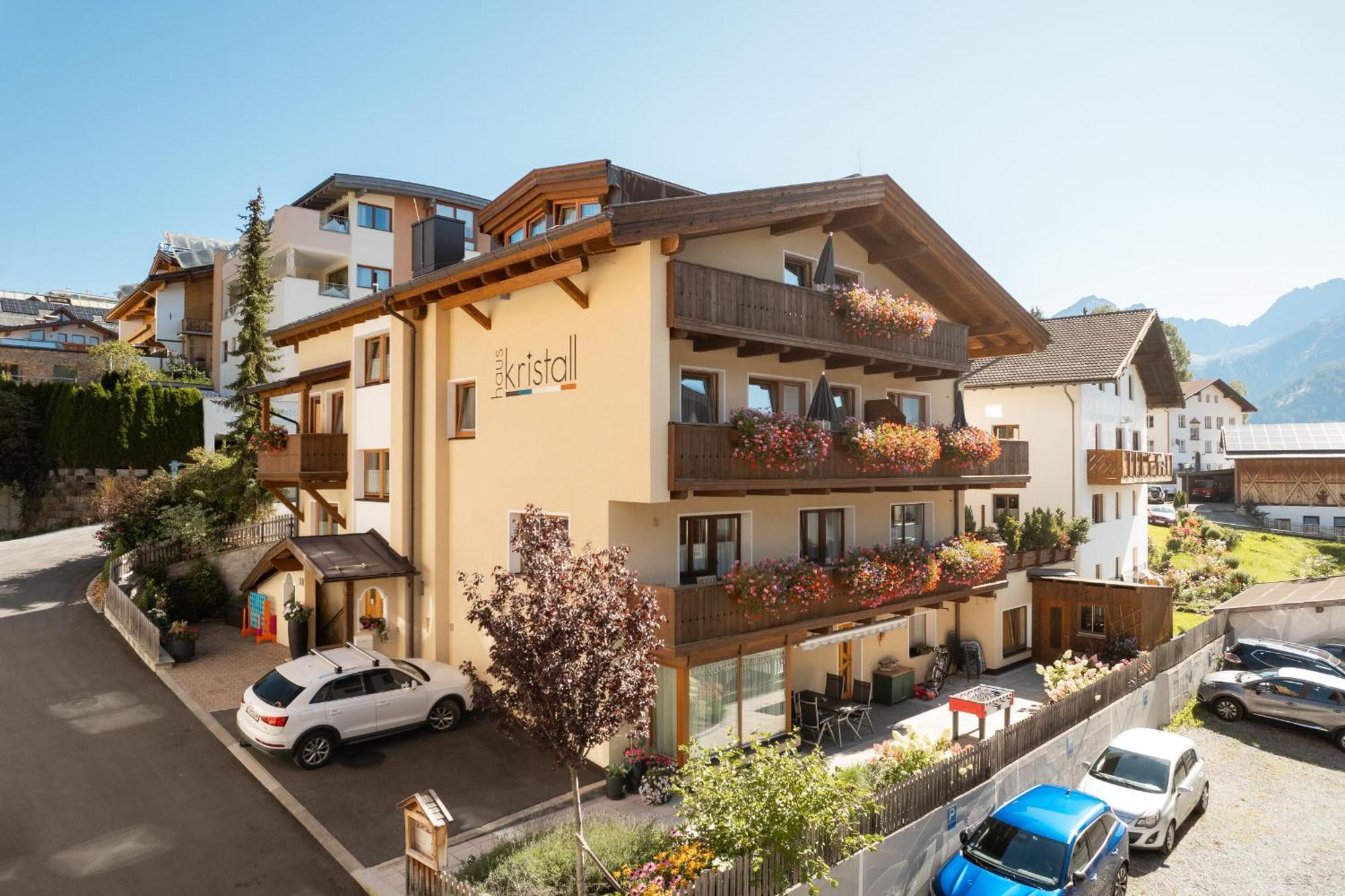 Haus Kristall Inkl Der Super Sommer Card Im Sommer 2025 Serfaus Exteriör bild